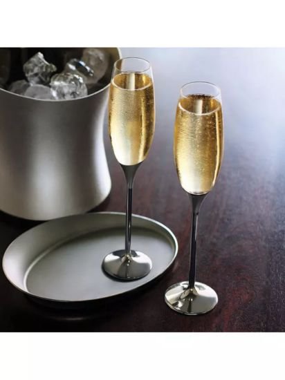 Champagne Flutes, Set of 2