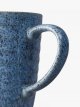 Studio Blue Ridged Mugs, 400ml, Set of 2