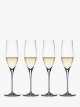 Champagne Flute, Set of 4, 190ml, Clear