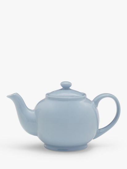 Fine China Teapot, 1.1L, Celeste Blue