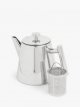 Double Wall Teapot with Infuser, 1.2L, Stainless Steel