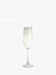 Entertain Glass Flute, Set of 4, 190ml, Clear