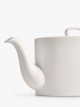 Bone China 4 Cup Teapot, 1L, White