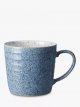 Studio Blue Ridged Mugs, 400ml, Set of 2