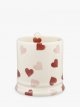 Pink Hearts Mug, Pink, 300ml
